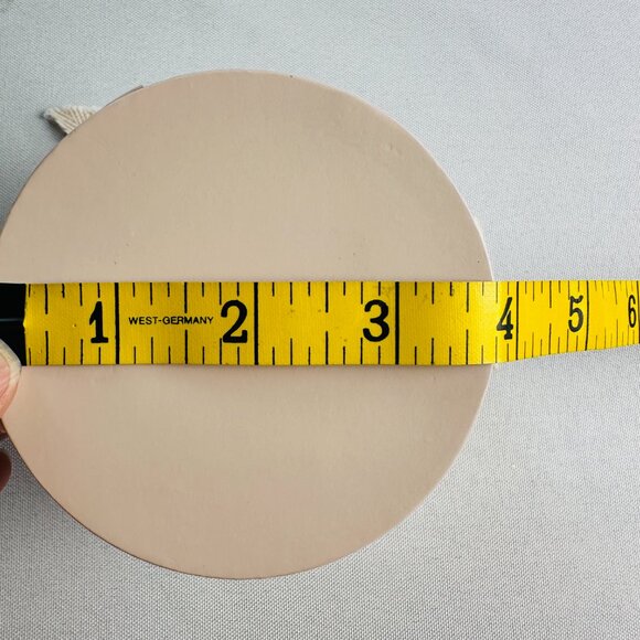 Gorjana Round Jewelry Box and Pouch Light‎ Pink Small Elegant Empty Gift Box - Picture 5 of 5